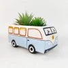 Urban Products NEW ARRIVALS Retro Blue Kombi Van Planter