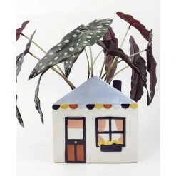 Urban Products NEW ARRIVALS Retro Blue House Planter