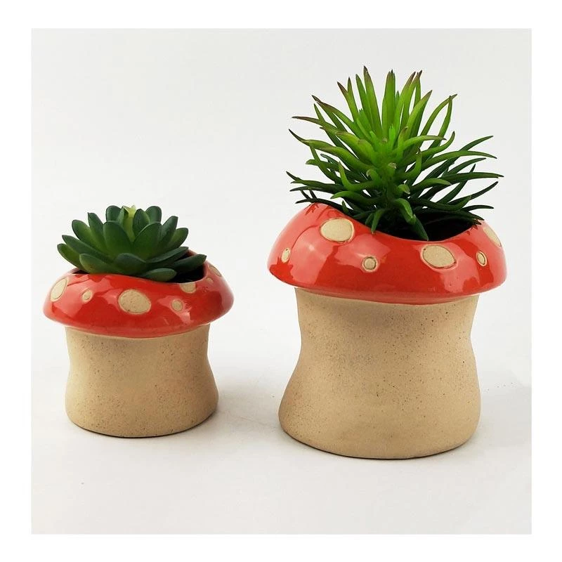 Urban Products Red Mushroom Planter NEW ARRIVALS