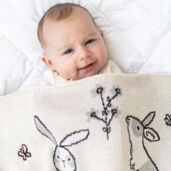 Di Lusso Living Barnie Bunny Baby Blanket NEW ARRIVALS