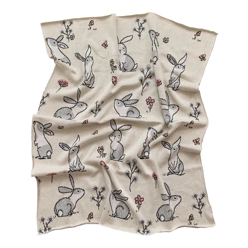 Di Lusso Living Barnie Bunny Baby Blanket NEW ARRIVALS
