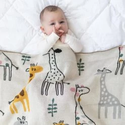 Di Lusso Living Georgie Giraffe Baby Blanket NEW ARRIVALS