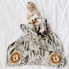 Di Lusso Living NEW ARRIVALS Leo Lion Baby Blanket