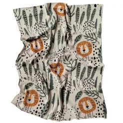 Di Lusso Living NEW ARRIVALS Leo Lion Baby Blanket