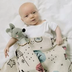 Di Lusso Living Maisie Mouse Baby Blanket NEW ARRIVALS