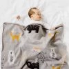Di Lusso Living NEW ARRIVALS Woodland Wonder Baby Blanket