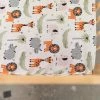 Di Lusso Living Jungle Safari Fitted Cot Sheet