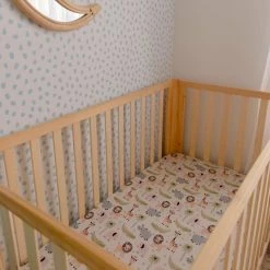 Di Lusso Living Jungle Safari Fitted Cot Sheet