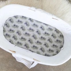 Di Lusso Living Clancy Koala Fitted Bassinet Sheet Set (2pc) NEW ARRIVALS