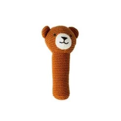 Di Lusso Living Toby Bear Hand Rattle NEW ARRIVALS