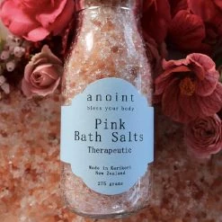 Anoint NEW ARRIVALS Therapeutic Pink Bath Salts Bottle (275g)