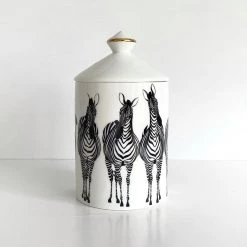 Amanda Alexander NEW ARRIVALS Zebra Soy Wax Canister Candle