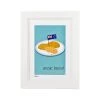 Pint Size Kids Wall Prints Anzac Biscuit Print (A4)