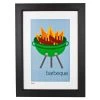 Pint Size Barbeque Print (A3)