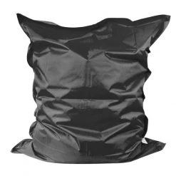 Jumbo Nylon Bean Bag & Liner - Black