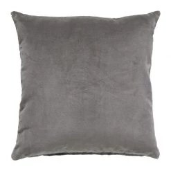 Jason Charcoal Velvet Cushion (50cm) Last Chance - Final Few