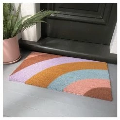 Potted DOORMATS, DOOR STOPS & DRAUGHTSTOPPERS Stripe Doormat