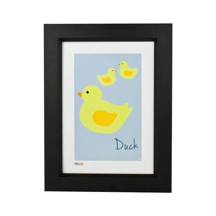 Pint Size Duck Print (A4) Kids Wall Prints