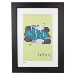 Pint Size Hotpool Print (A3) Kids Wall Prints