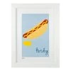 Pint Size Kids Wall Prints Hotdog Print (A3)