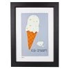 Pint Size Ice Cream Print (A3)