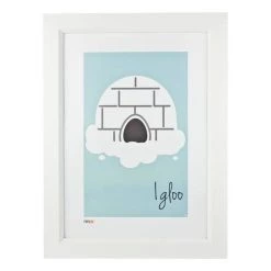 Pint Size Igloo Print (A3) Kids Wall Prints
