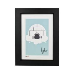 Pint Size Igloo Print (A4) Kids Wall Prints