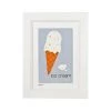 Pint Size Kiwiana Ice Cream Print (A4)