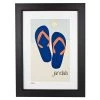 Pint Size Jandals Print (A3)