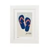 Pint Size Jandals Print (A4) Kiwiana