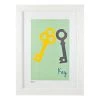 Pint Size Key Print (A3) Kids Wall Prints
