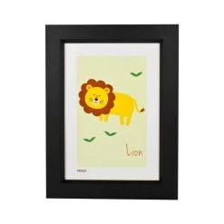 Pint Size Kids Wall Prints Lion Print (A4)