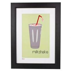 Pint Size Milkshake Print (A3)