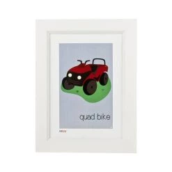 Pint Size Kiwiana Quad Bike Print (A4)
