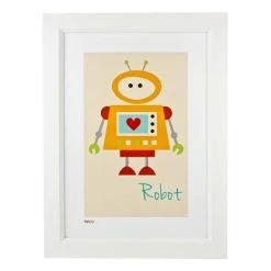 Pint Size Robot Print (A3)