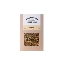 Webster's Tea SPECIALTY DRINKS Organic Loose Leaf Tumeric Tea (140g)