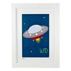 Pint Size UFO Print (A3) Kids Wall Prints