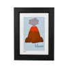 Pint Size Volcano Print (A4) Kids Wall Prints