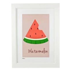 Pint Size Kids Wall Prints Watermelon Print (A3)