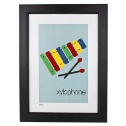 Pint Size Xylophone Print (A3)