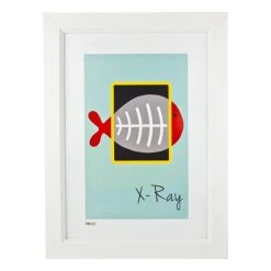 Pint Size Kids Wall Prints X-Ray Print (A3)