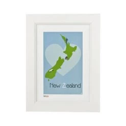 Pint Size Kiwiana New Zealand Print (A4)