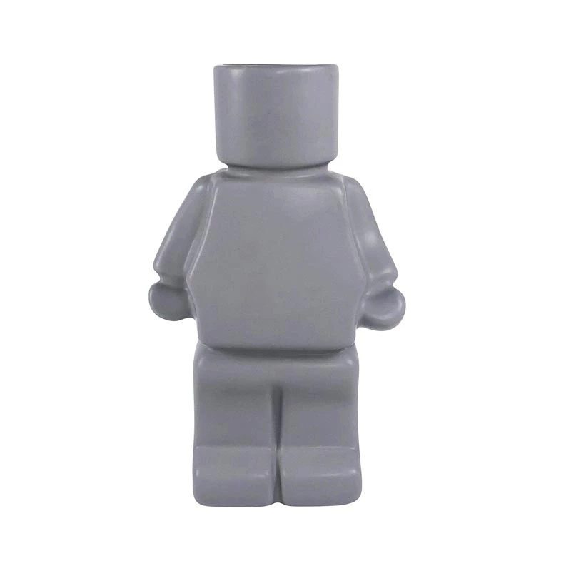 Urban Products Block Man Planter - Grey