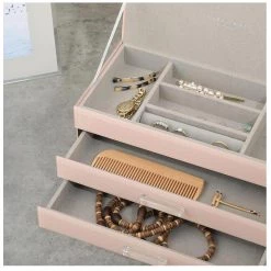One Six Eight Restocked Gabriella Jewellery Box - Large Blush