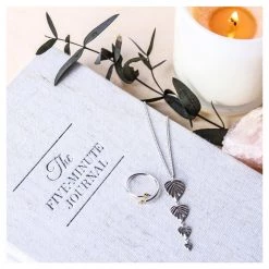 Wild Kiwiana Heart Space 4 Drop Pendant Necklace - Silver