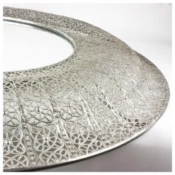 Le Forge Metallics Large Silver Marrakesh Mirror (96cm)