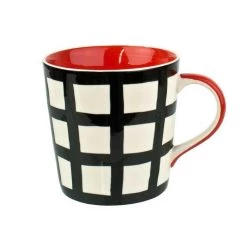 Felli Black Square Mug