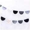 Sheepish Design NZ Wool Scallop Garland - Monochrome