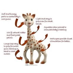 Vulli Sophie The Giraffe & Chewing Rubber Teether Gift Set