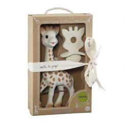 Vulli Sophie The Giraffe & Chewing Rubber Teether Gift Set